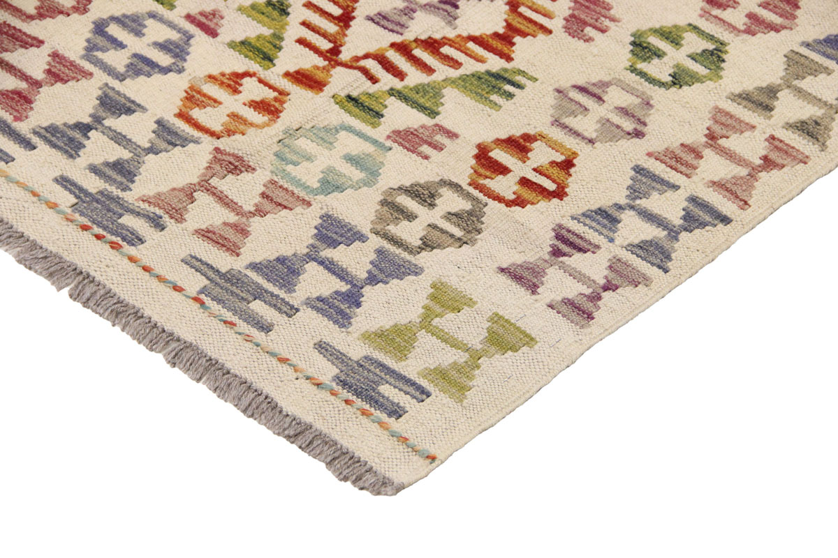 Afganistanski kelim Old Style Royal No. 105355 - (199 ×150 cm) - Slika 4