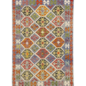 Afganistanski kelim Old Style Royal No. 105396 - (198 × 127 cm)