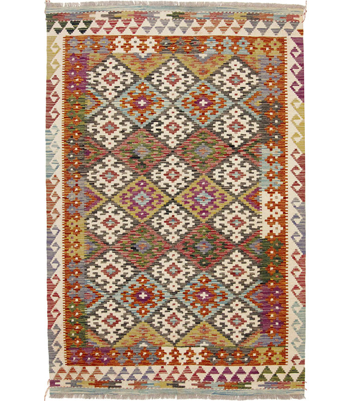 Afganistanski kelim Old Style Royal No. 105395 - (187 × 123 cm)
