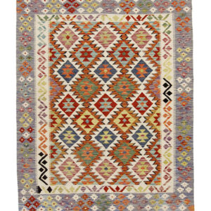 Afganistanski kelim Old Style Royal No. 105371 - (197 × 150 cm)