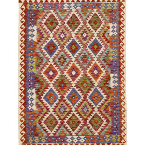 Afganistanski kelim Old Style Royal No. 105394 - (189 × 125 cm)