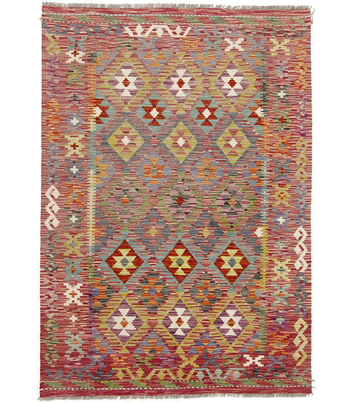 Afganistanski kelim Old Style Royal No. 105381 - (185 × 130 cm)