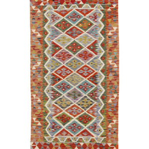 Afganistanski kelim Old Style Royal No. 105415 - (195 ×103 cm)