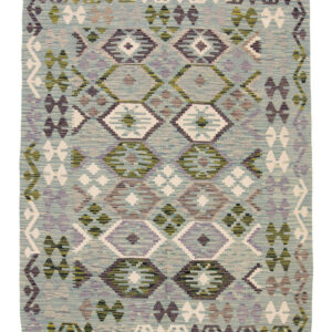 Afganistanski kelim Old Style Royal No. 105369 - (190 × 153 cm)