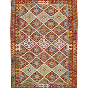 Afganistanski kelim Old Style Royal No. 105392 - (184 × 126 cm)