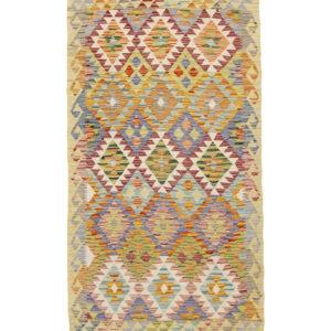 Afganistanski kelim Old Style Royal No. 105413 - (201 × 106 cm)