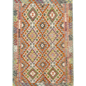 Afganistanski kelim Old Style Royal No. 105390 - (195 × 126 cm)