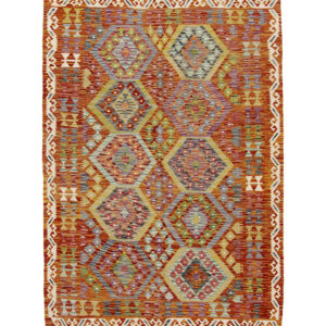 Afganistanski kelim Old Style Royal No. 105377 - (186 × 125 cm)