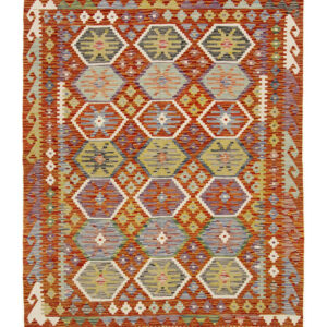 Afganistanski kelim Old Style Royal No. 105363 - (198 ×153 cm)