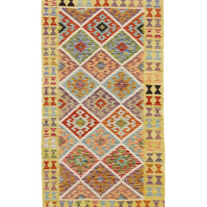 Afganistanski kelim Old Style Royal No. 105409 - (195 × 105 cm)