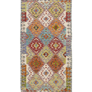 Afganistanski kelim Old Style Royal No. 105408 - (1204 × 101 cm)