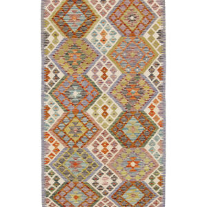 Afganistanski kelim Old Style Royal No. 105405 - (186 × 99 cm)