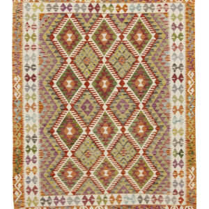 Afganistanski kelim Old Style Royal No. 105358 - (195 ×155 cm)