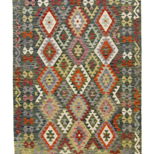 Afganistanski kelim Old Style Royal No. 105357 - (203 ×152 cm)