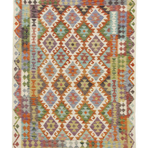 Afganistanski kelim Old Style Royal No. 103751 - (201 ×153 cm)