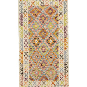 Afganistanski kelim Old Style Royal No. 105398 - (192 × 100 cm)