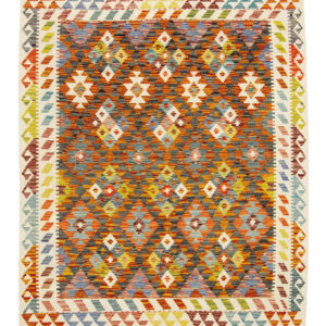 Afganistanski kelim Old Style Royal No. 102621 - (195 ×156 cm)