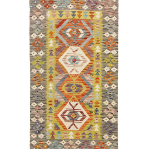 Afganistanski kelim Old Style Royal No. 103821 - (192 × 101 cm)