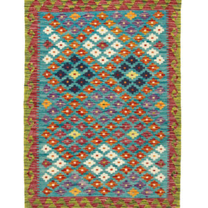 Afganistanski kelim Old Style Royal No. 103989 - (131 × 92 cm)