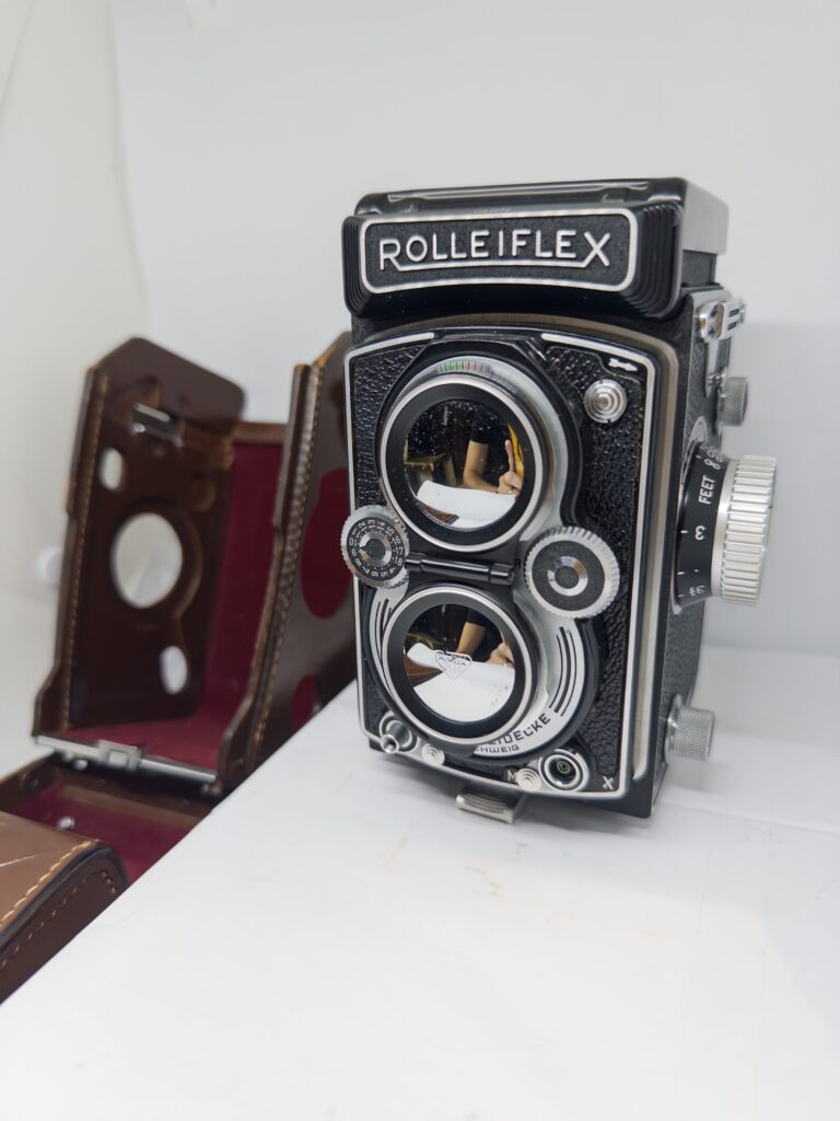 Rolleiflex Automat 6×6 TLR kamera, Franke & Heidecke, oko 1954.