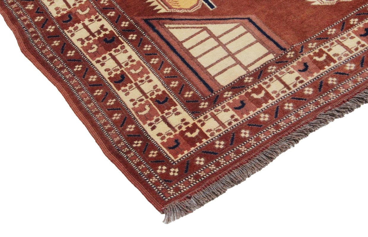 Anatolijski nomadski tepih br. 12100 - 210 × 160 cm - Slika 5