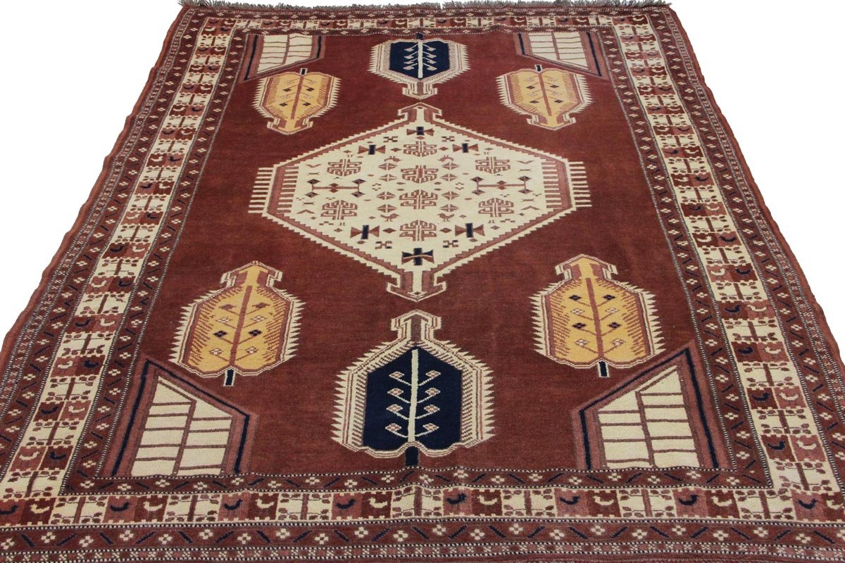 Anatolijski nomadski tepih br. 12100 - 210 × 160 cm - Slika 7