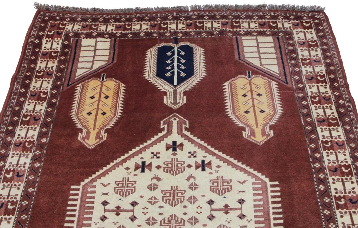 Anatolijski nomadski tepih br. 12100 - 210 × 160 cm - Slika 8