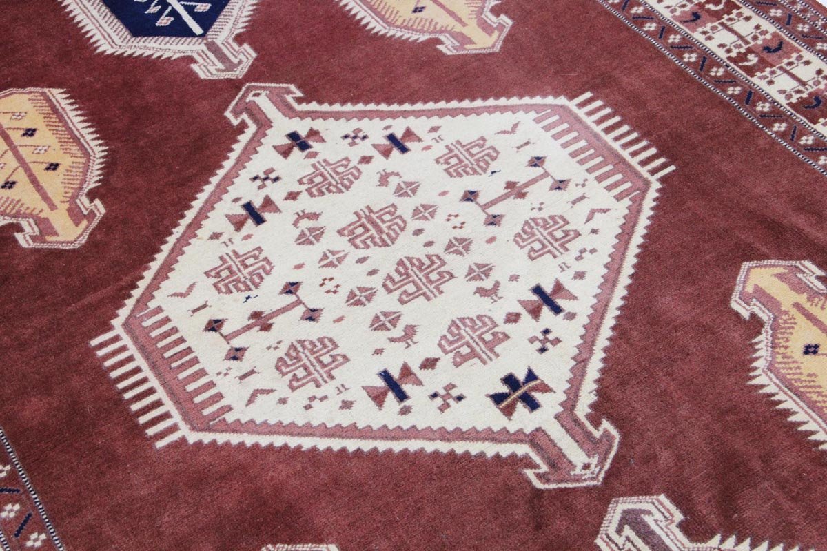 Anatolijski nomadski tepih br. 12100 - 210 × 160 cm - Slika 9