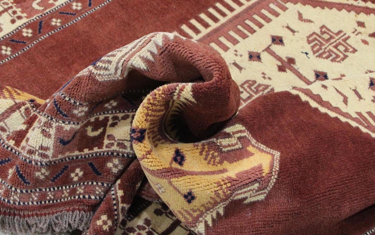 Anatolijski nomadski tepih br. 12100 - 210 × 160 cm - Slika 10