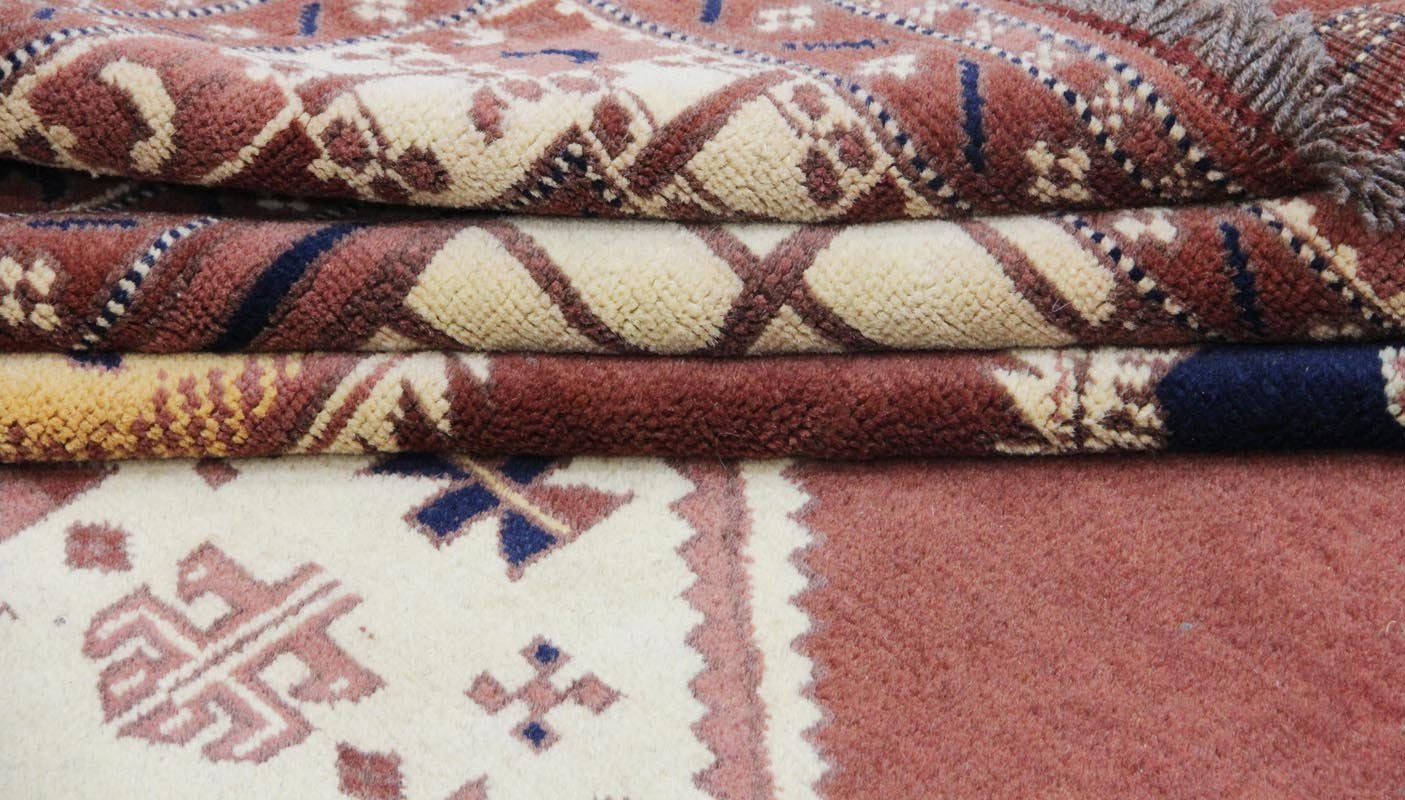 Anatolijski nomadski tepih br. 12100 - 210 × 160 cm - Slika 12