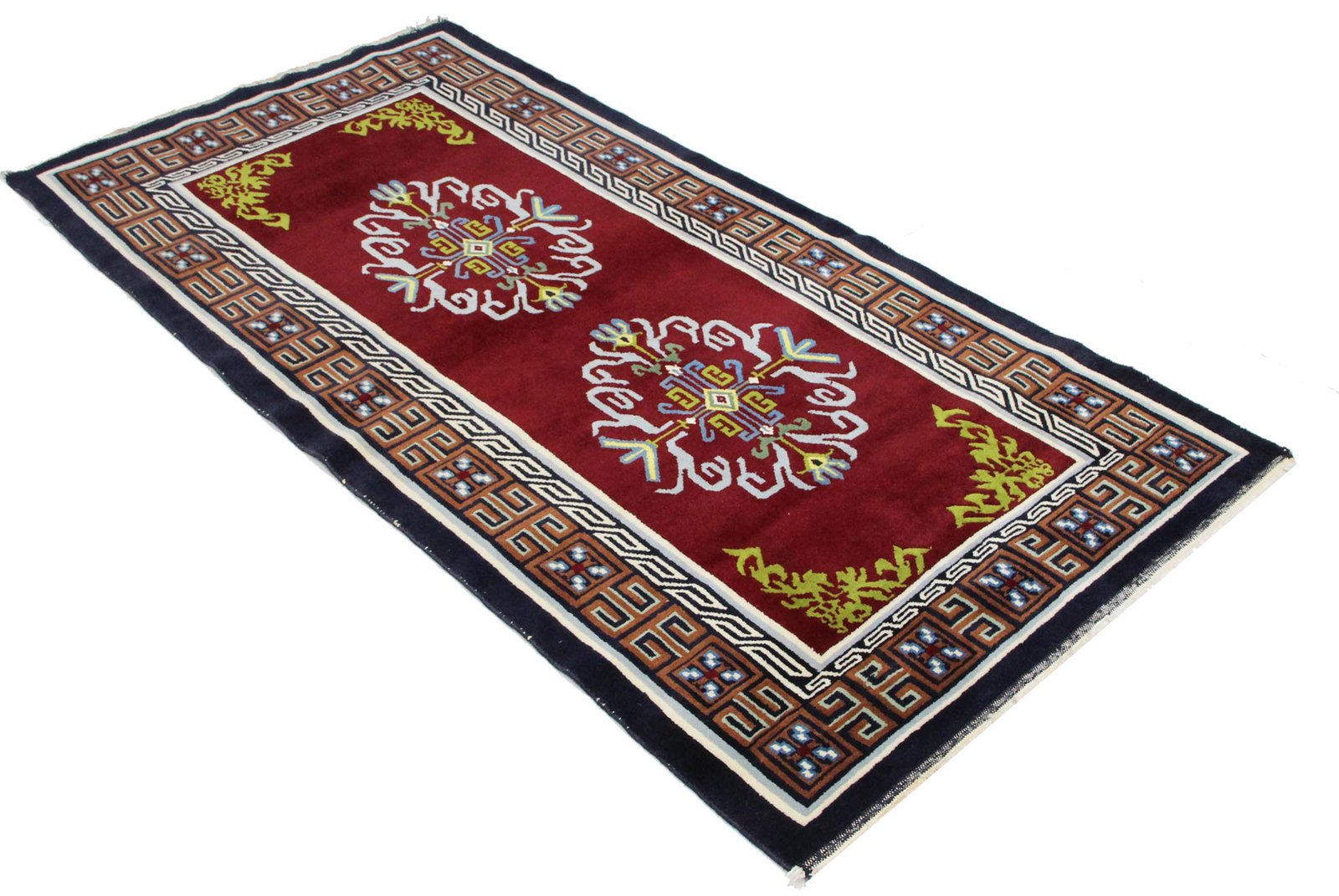 Antikni kineski tepih br. ARI-25015 - 190 × 90 cm - Slika 2