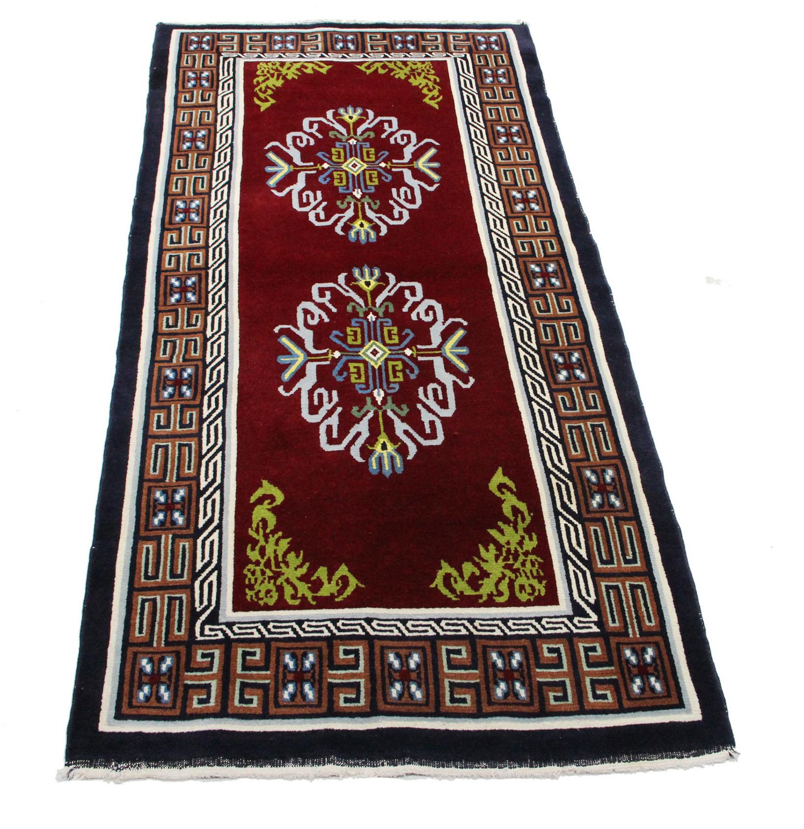 Antikni kineski tepih br. ARI-25015 - 190 × 90 cm - Slika 7
