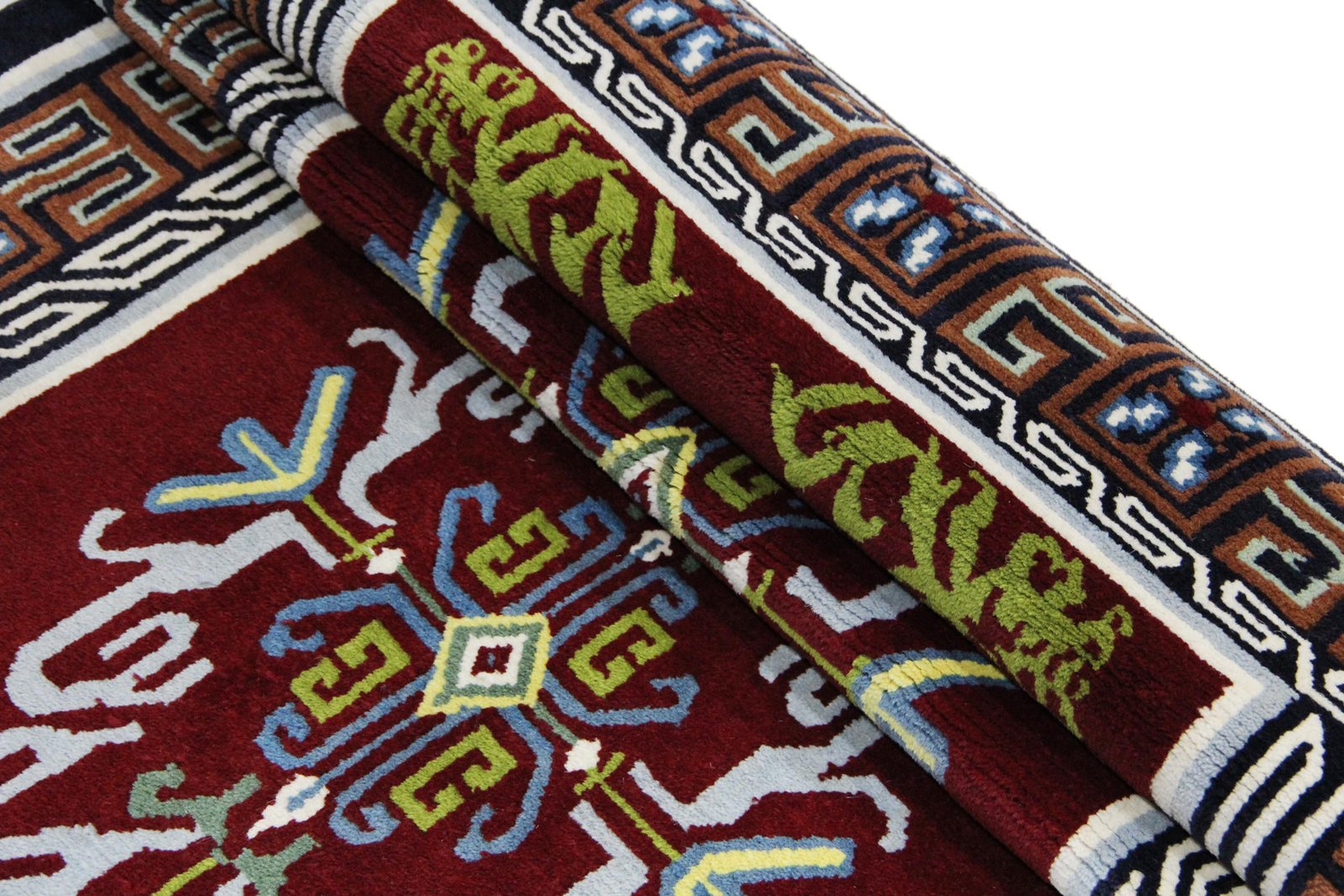 Antikni kineski tepih br. ARI-25015 - 190 × 90 cm - Slika 10