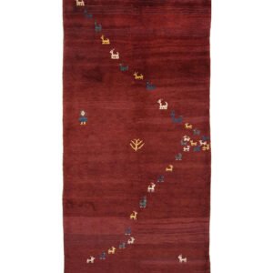 Moderni Gabbeh tepih br. ARI-1091 - 265 × 128 cm