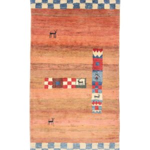 Moderni Gabbeh tepih br. ARI-666 - 204 × 108 cm