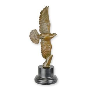 Brončana skulptura – golub u letu