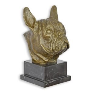 Brončano poprsje – francuski buldog