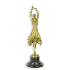 Polirana brončana skulptura „Miss Kita”