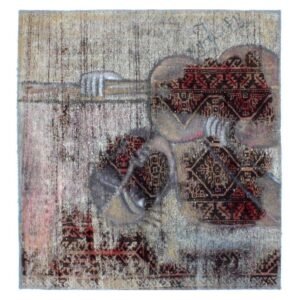 Orijentalni tepih br. AKRP-352 - 105 × 99 cm