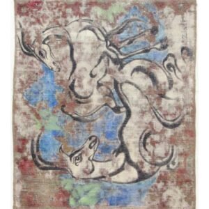 Orijentalni tepih br. AKRP-240 - 115 × 98 cm