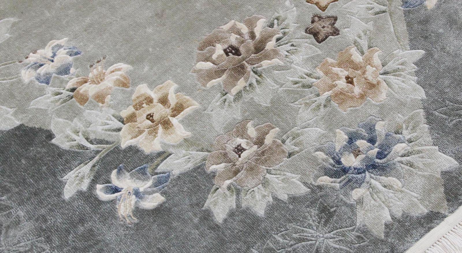 Kineski svileni tepih br. ARI-2634 - 186 × 123 cm - Slika 8