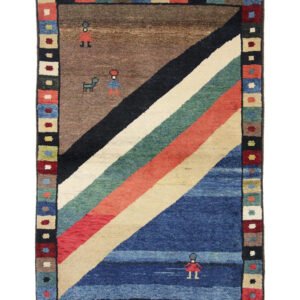 Gabbeh tepih br. ARI-619 - 162 × 114 cm