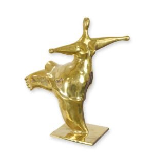 Modernistička brončana skulptura – plesačica