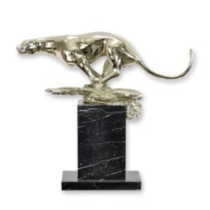 Brončana skulptura – trči jaguar