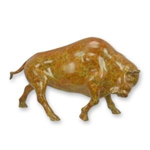 Brončana skulptura – bizon