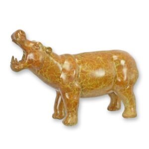 Brončana skulptura – nilski konji