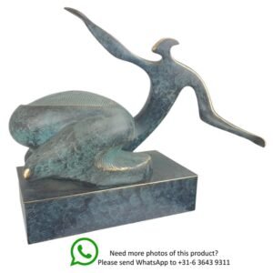 Modernistička brončana skulptura – ženski akt